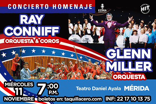 Concierto Homenaje a Ray Conniff y Glenn Miller, Mérida